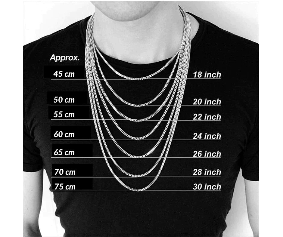 Engraved Necklace for Men