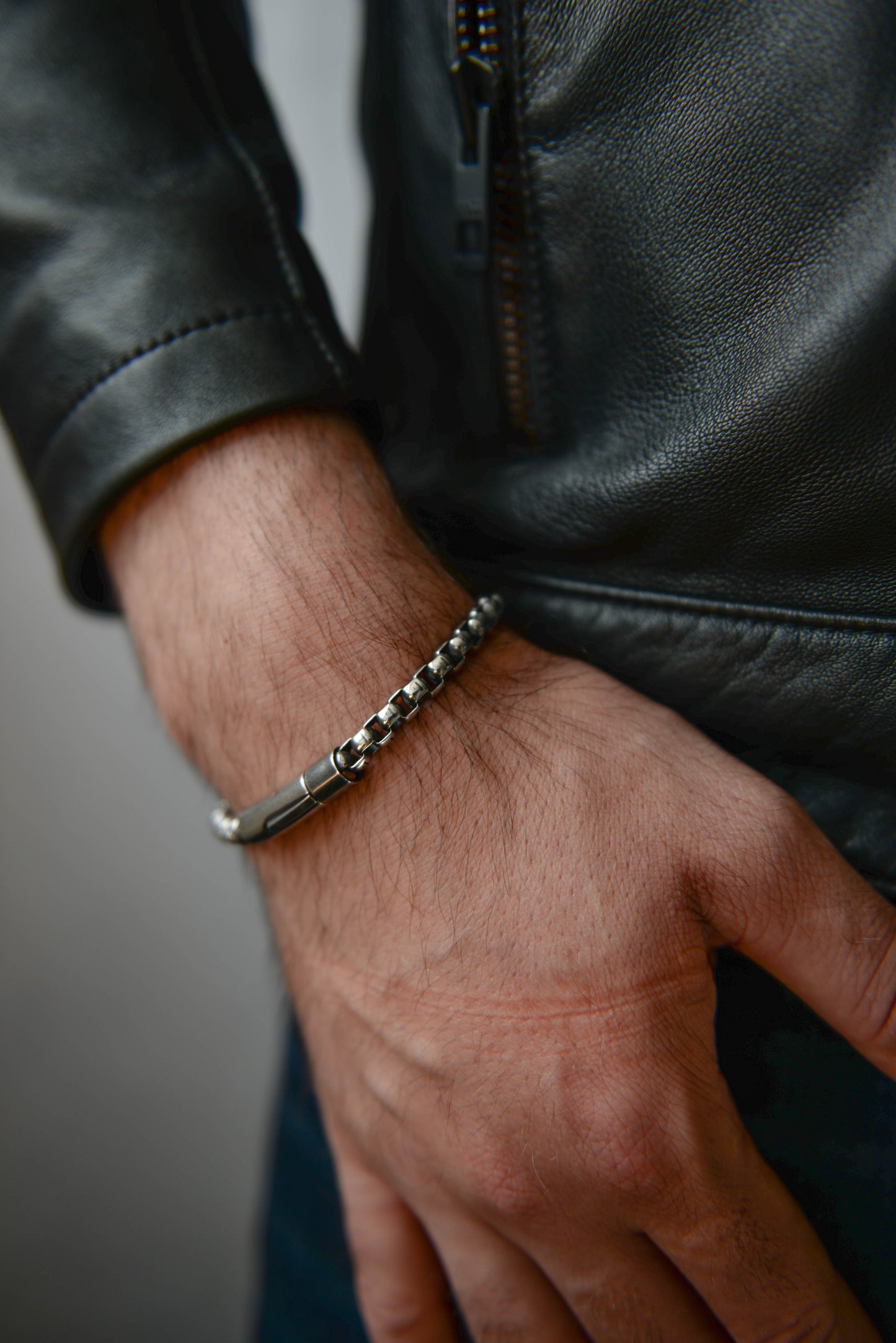Box Chain Bracelet for Men