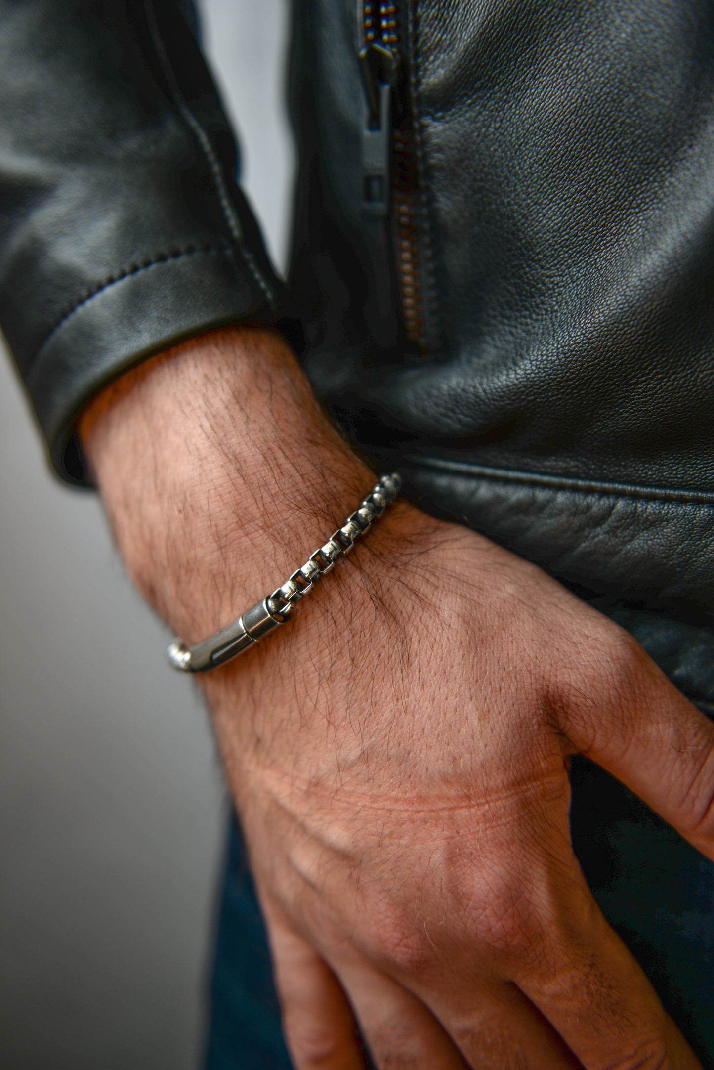 Box Chain Bracelet for Men