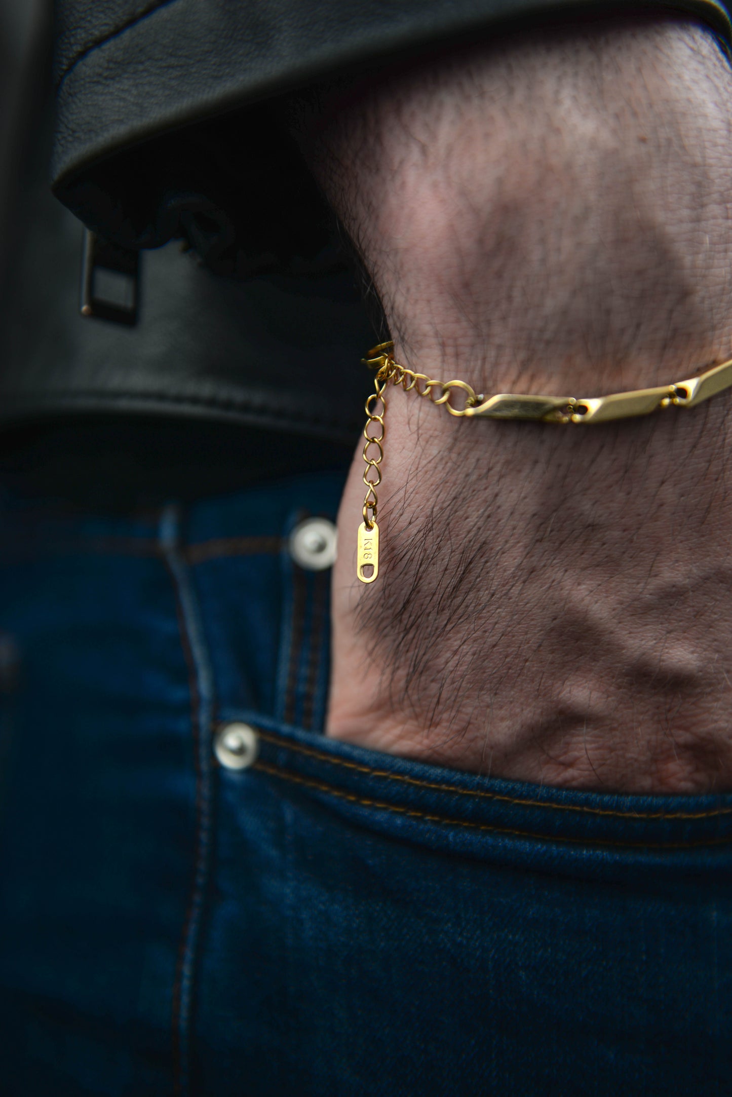 Unisex Silver Curb Chain Bracelet