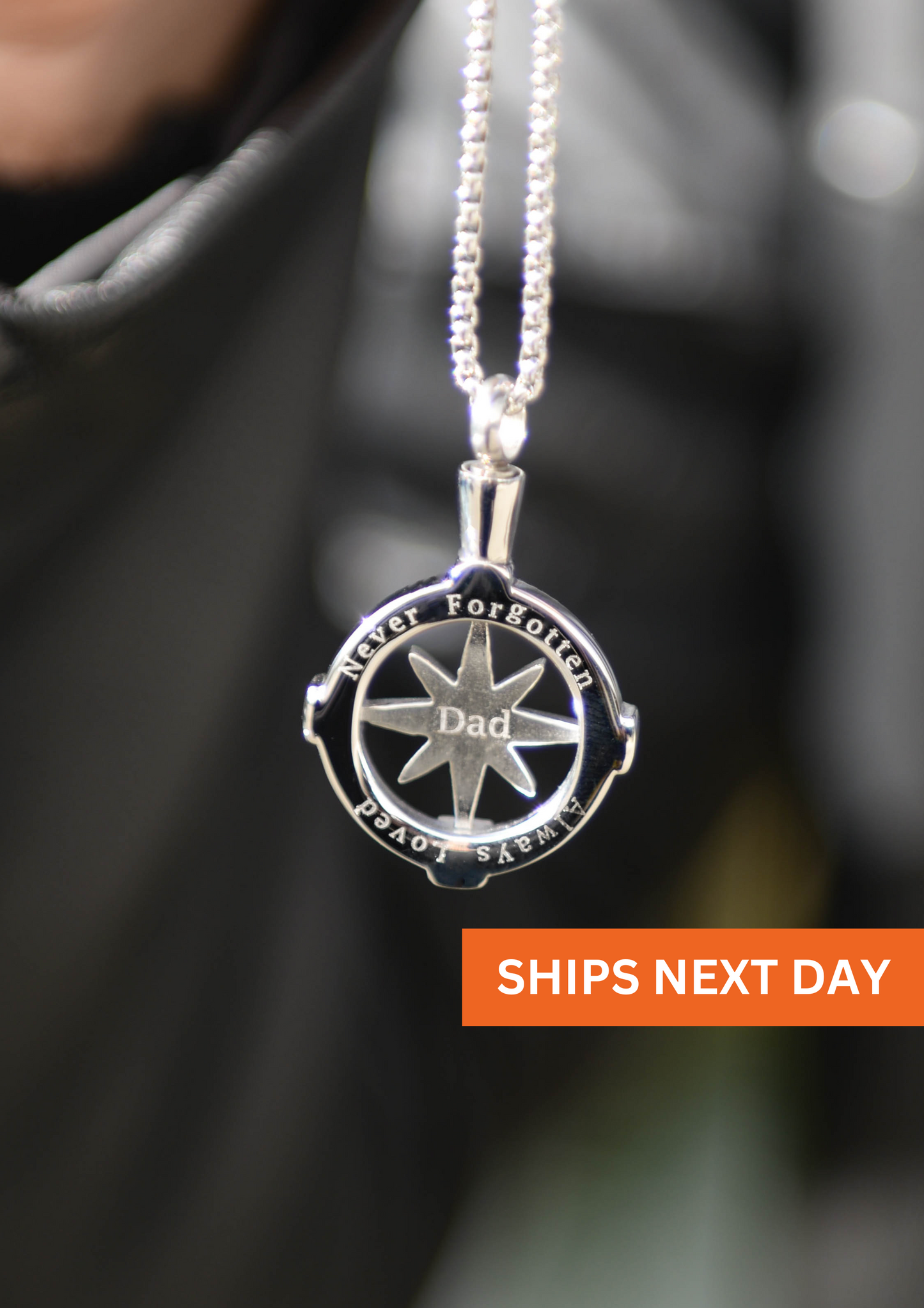 Ashes Necklace, Urn Necklace for Ashes