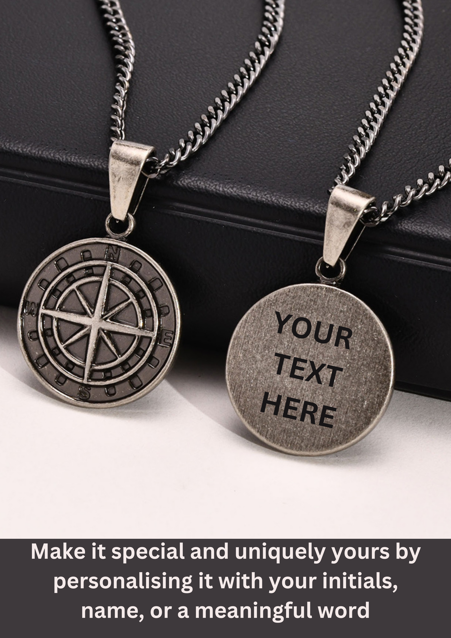 North Star Compass Necklace