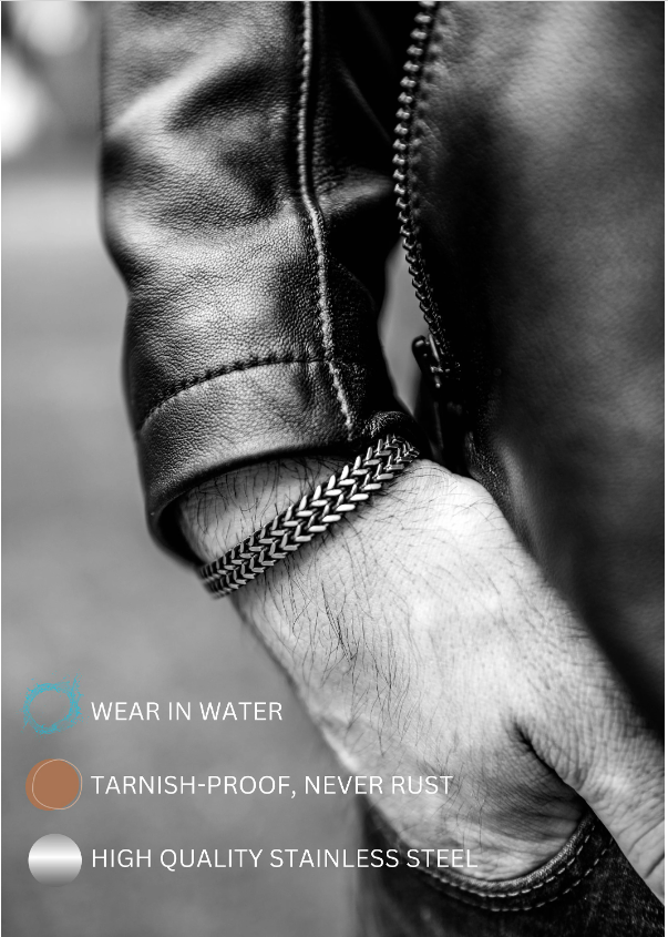 Men's Personalised Stainless steel Bracelet